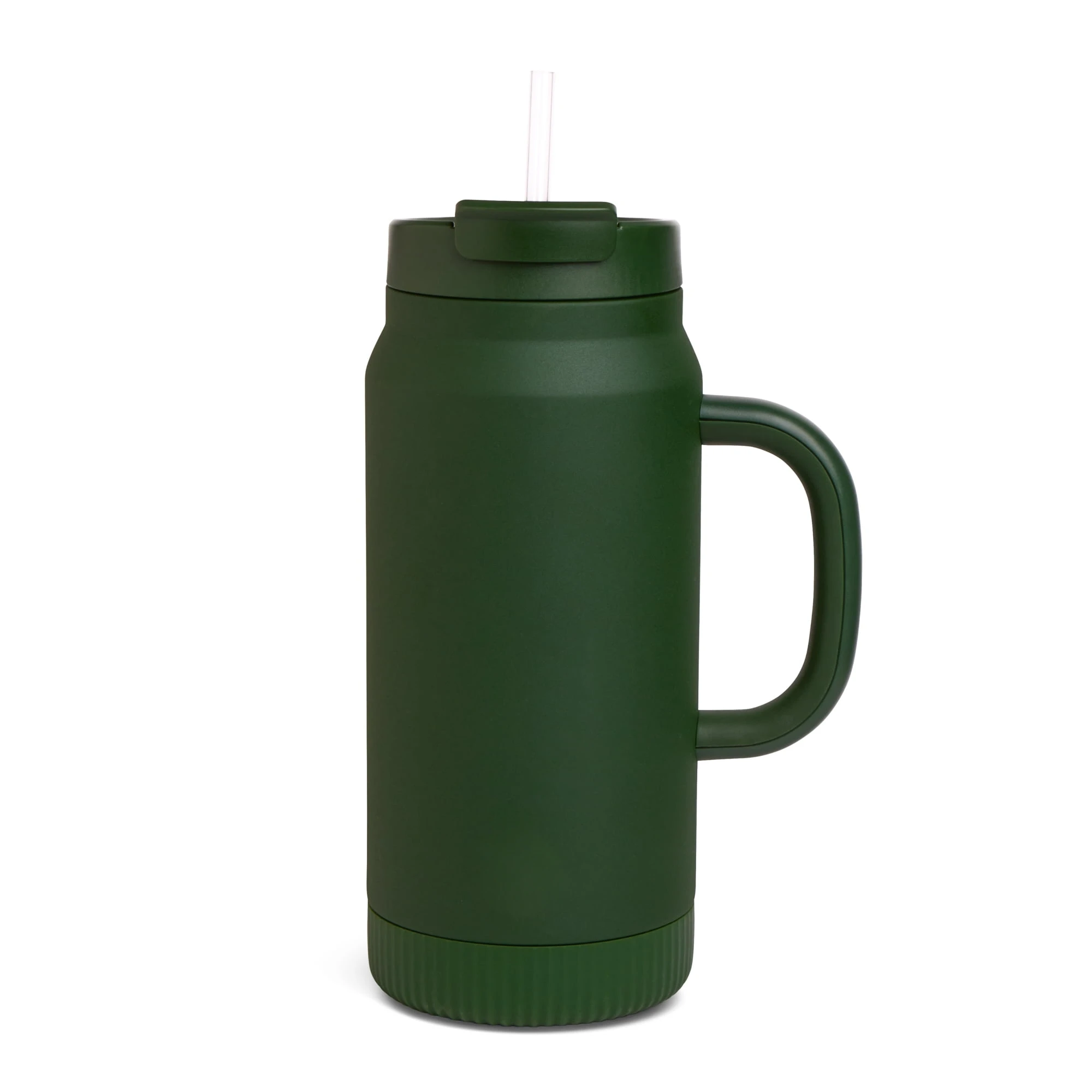 

Stainless Steel Hudson Tumbler with Straw 64 fl oz, Army Green