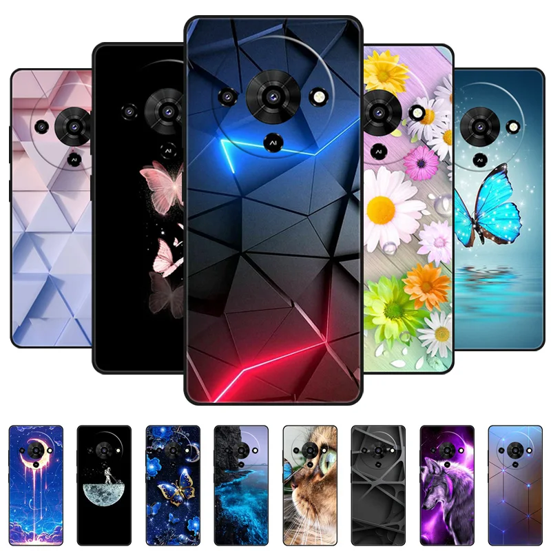 Para zte lâmina a76 5g caso a 76 capa funda luxo tpu à prova de choque dos desenhos animados silicone capa de telefone para zte lâmina a76 5g z2469n coque