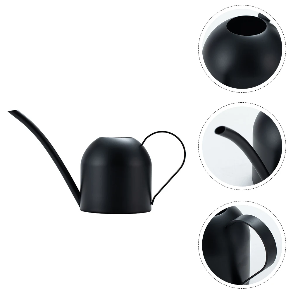 

Stainless Steel Watering Can Ergonomic Handle Lightweight for Garden Metal Spray Pot Kettle Watering Tool Garden