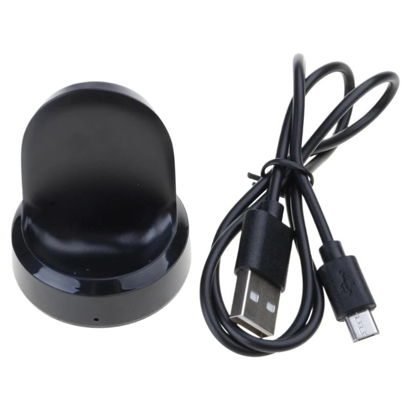 Wireless Charging Cable Holder Power Charger Adapter Dock Mount Bracket Cradle for  Gear S2 S3 Classic Smartwatch