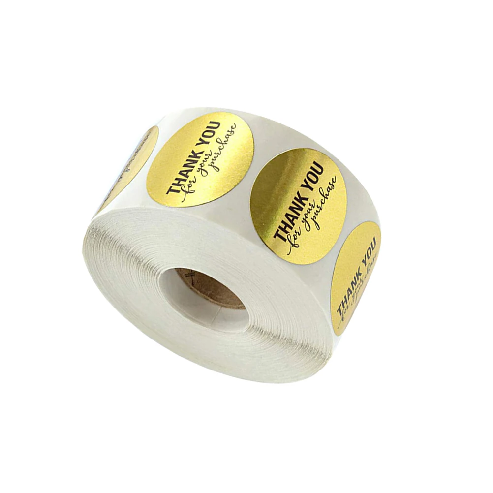 

Premium Round Baking Sticker Labels Kraft Paper Adhesive Decorations For Cookie Bags Candy Gifts Bakery Supplies