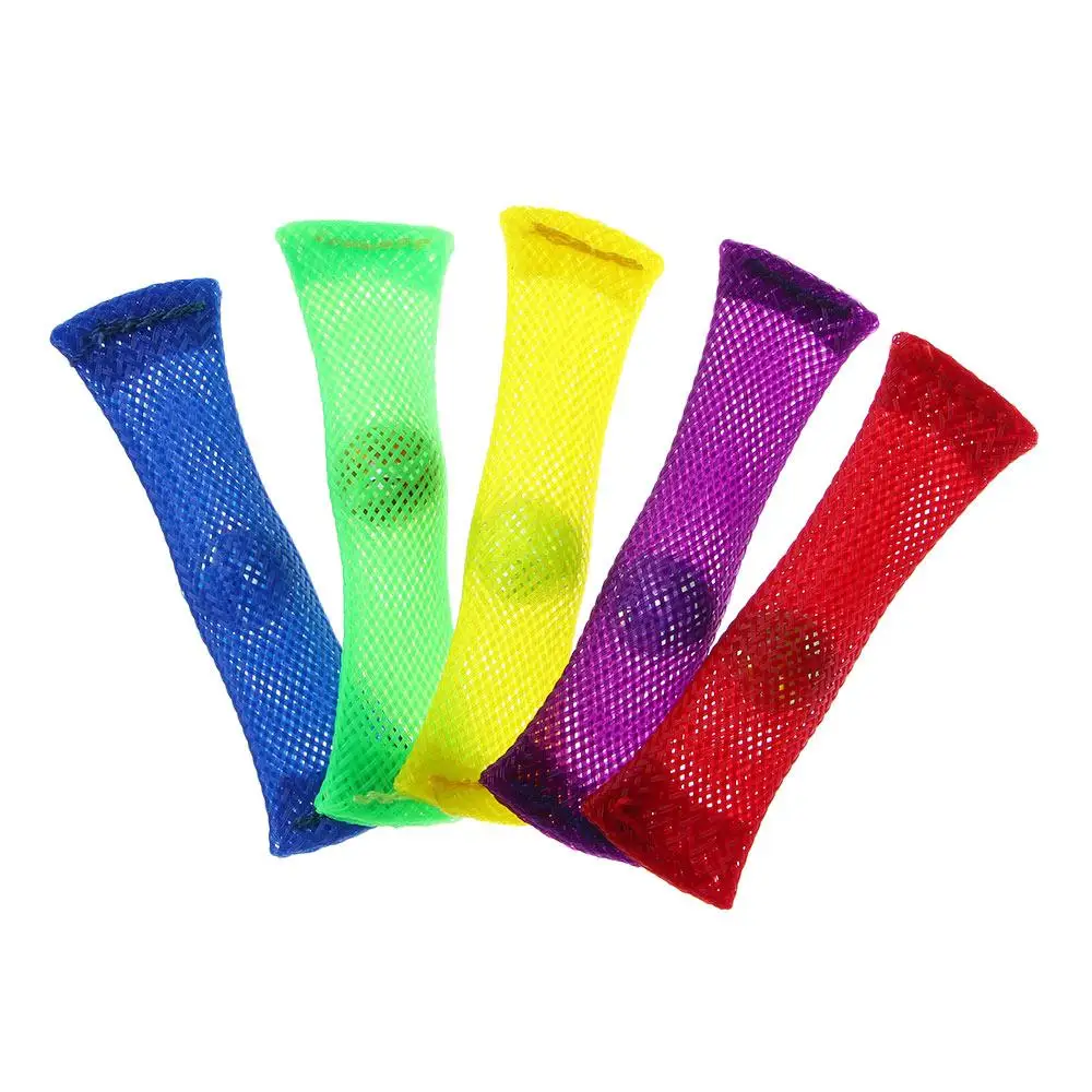 1PC Autisme en ADHD Volwassenen Stress Fidgets Verhogen Focus Zintuiglijke Speelgoed Hand Fidget Speelgoed Gevlochten Mesh