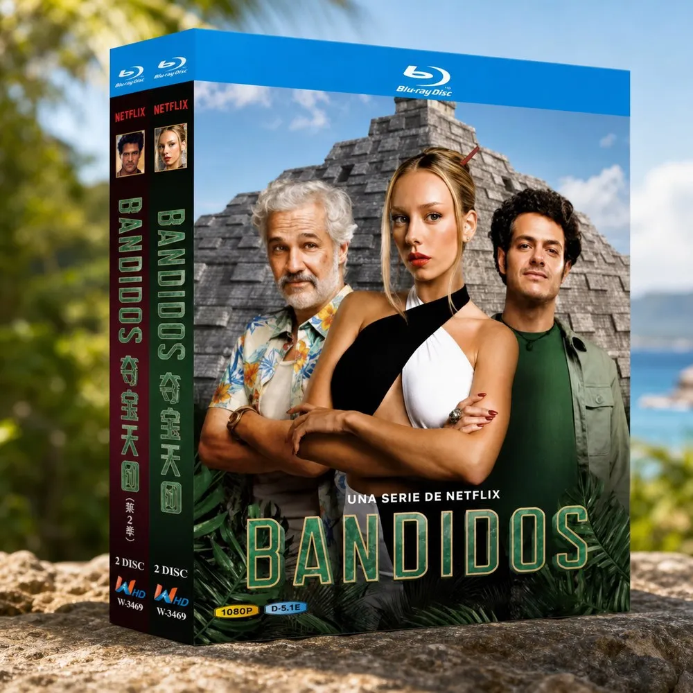 Blu-ray BD High-Definition US TV Series Treasure Hunters Seasons 1–2 (2025) 4-Disc Set