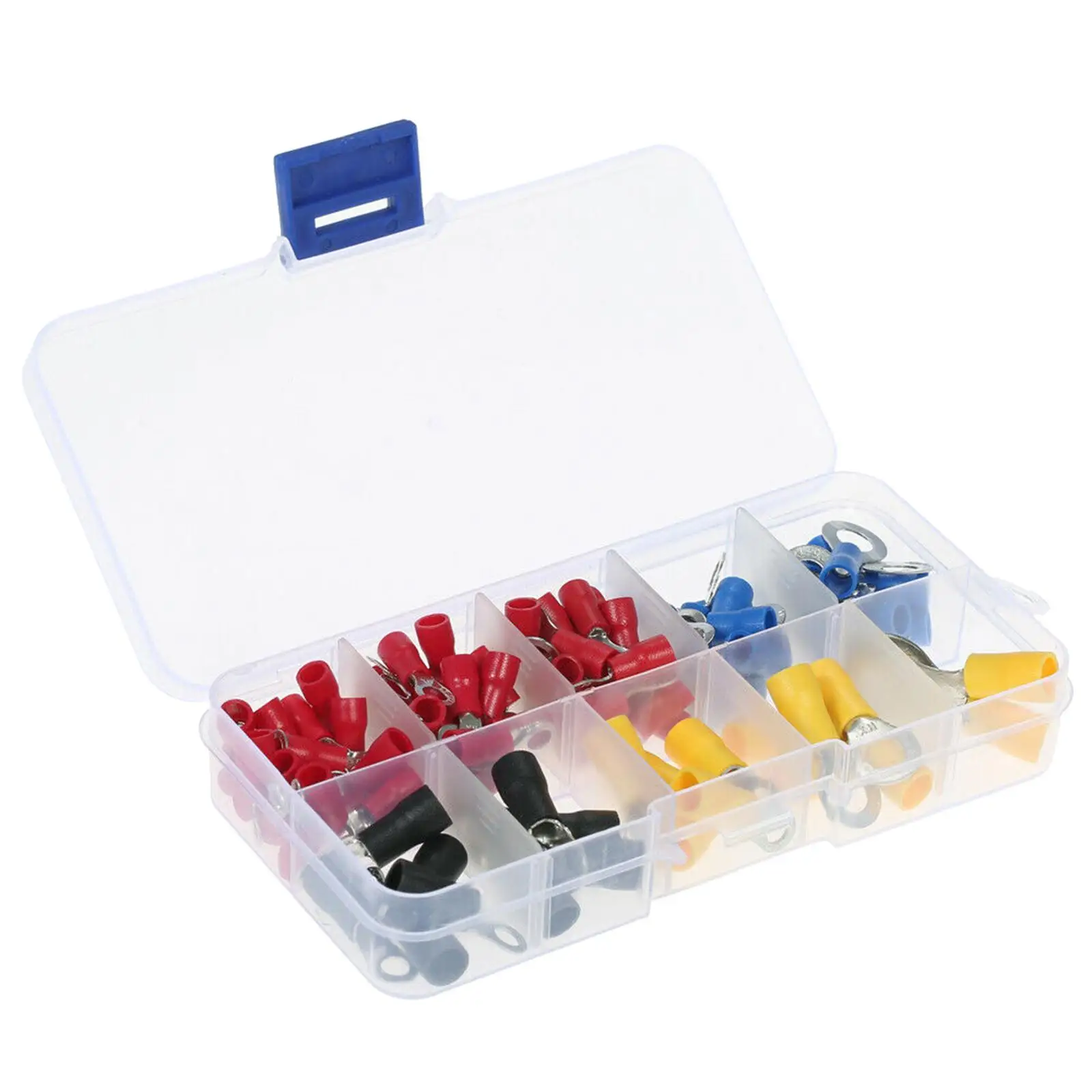 102Pcs Assorted Electrical Wire Connector Insulated Crimp Terminals Set