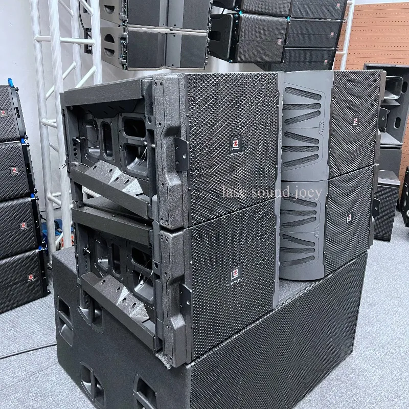 Dual 15 Inch 3-Way Line Array Speaker Passive & Active Professional Audio for Stage Performance