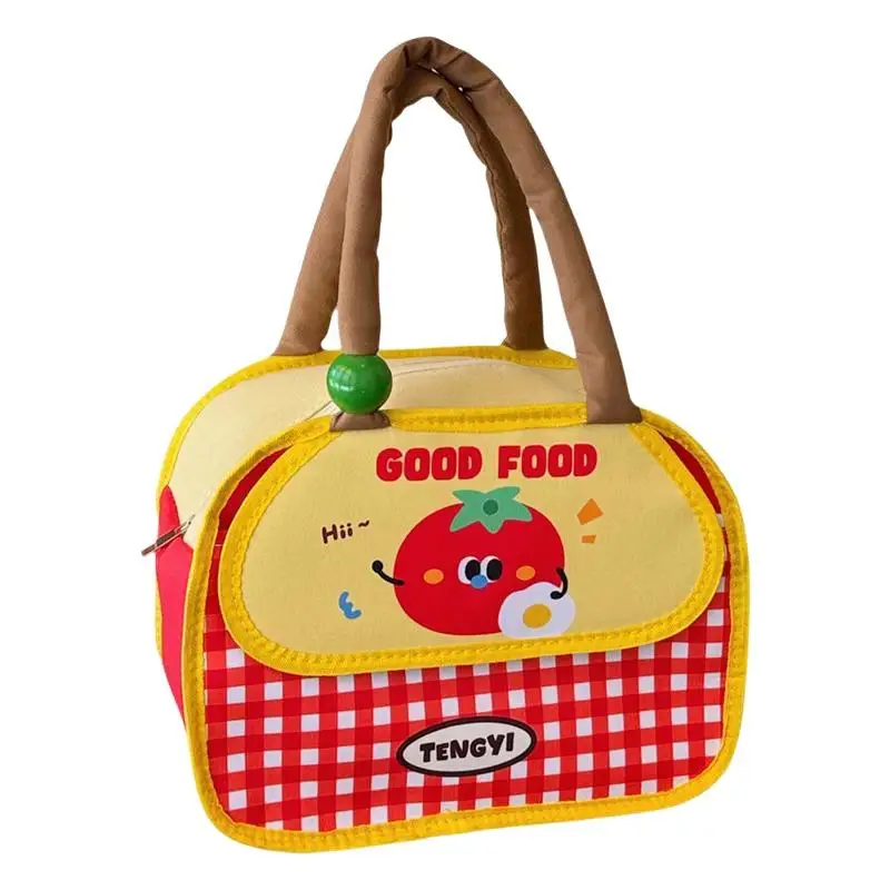 Niedliche Cartoon-Lunchbox-Tasche mit Isolierung und Kälteisolierung, Aluminium-Picknicktasche für die Arbeit – Detail 9
