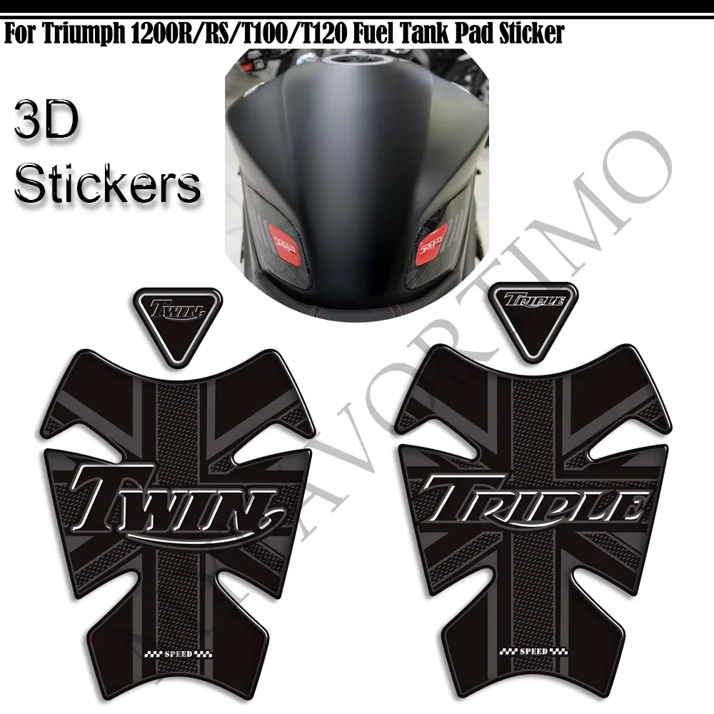 

Tank Pad Grips For Triumph Bobber Rocket 3 Bonneville Scrambler 1200 Thruxton R RS Speedmaster T100 T120 Street Cup Speed Twin
