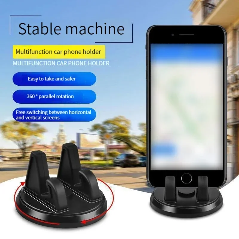 360-Grad-Drehung Auto-Handyhalterung – Instrumententafel-Paste, universeller Navigations-Stützrahmen