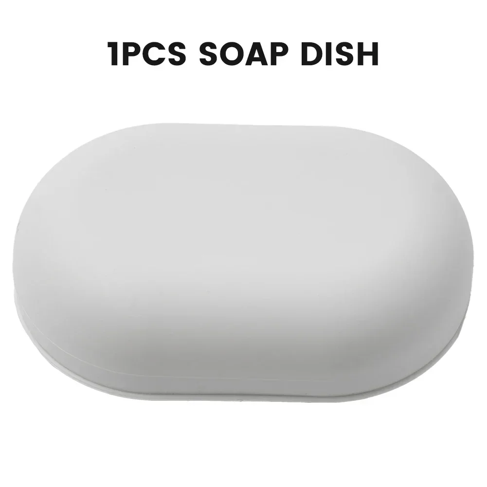 

Bathroom Soap Dish Box PP Material Portable Sealed With Lid 1 PCS 11.2*7.5*3.8 Case Holder Container Brand New