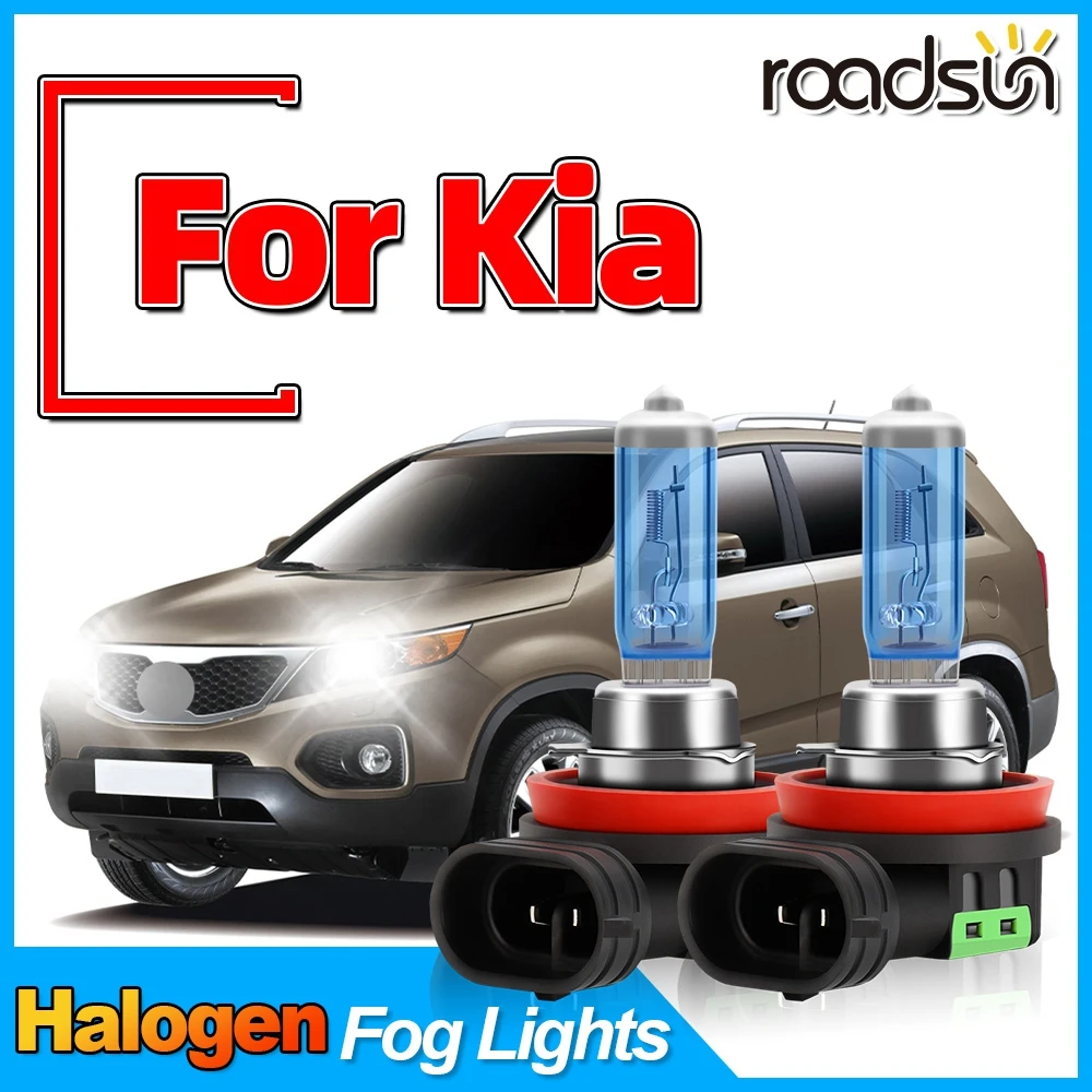 

Halogen Bulbs Fog Lights 200W 6000K 12V For Kia Forte 2017 2018 Sorento Gen2 2013 2014 Soul 2014 2015 2016 2017 2018 2019 2020