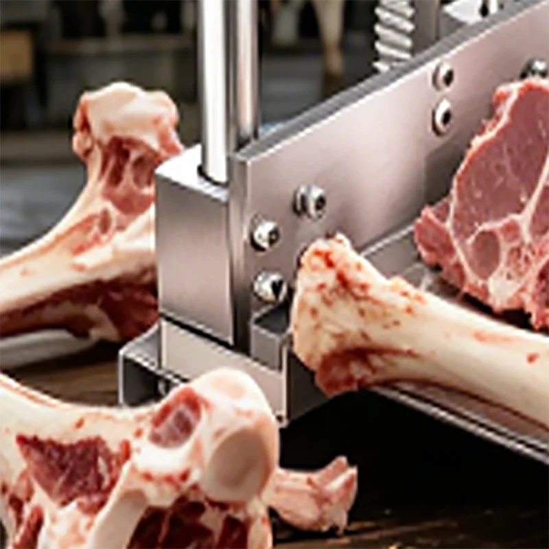 Stainless Steel Bone Guillotine For Restaurant Meat Shop Canteen Small Food Processing Plant