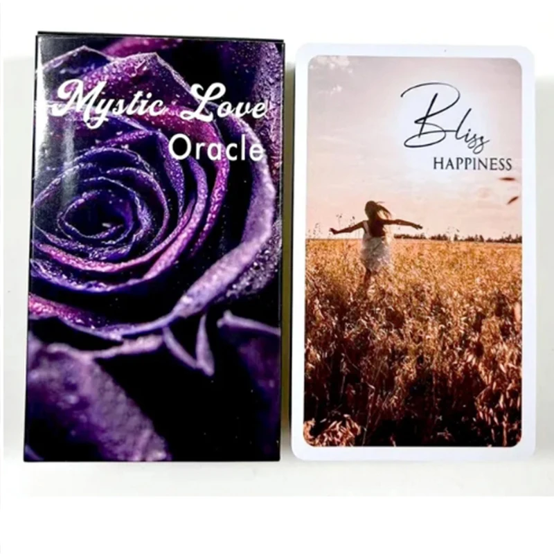 Mystic Love Oracle cards A 79 Tarot Card Board Game Party Mystical Tarot Divination Tools Table Tarot Deck Party Favor