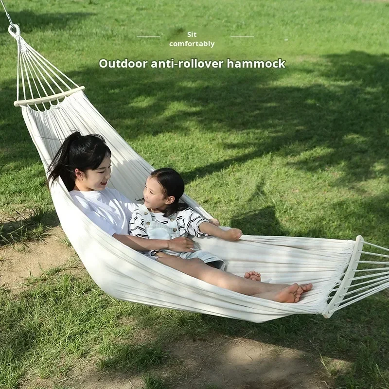 

Camping Hammock 1-2 People Travel Beach Portable Rest Hanging Bed Chair Furniture Home Garden Pool Swing Outdoor Hammock
