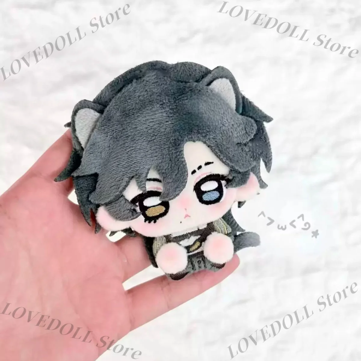 Anime Identity V Richard Sterling Knight Kawaii 2.5D Plush Doll Stuffed Toys Keychain Fluffy Pendant Birthday Gift Cosplay Xmas