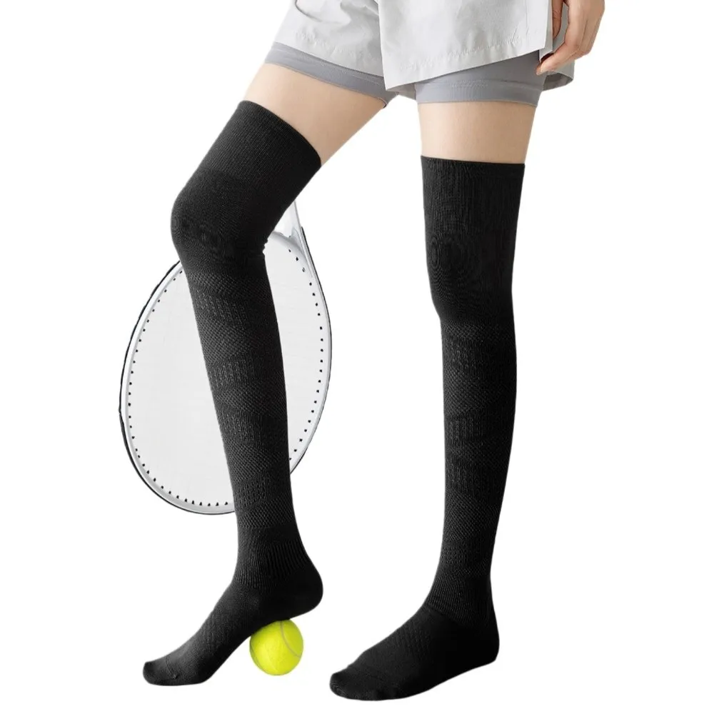 Knee High 9-15mmHg Compression Socks Elastic Circulation Graduated Pressure Socks Athletic Recovery Sports Stockings