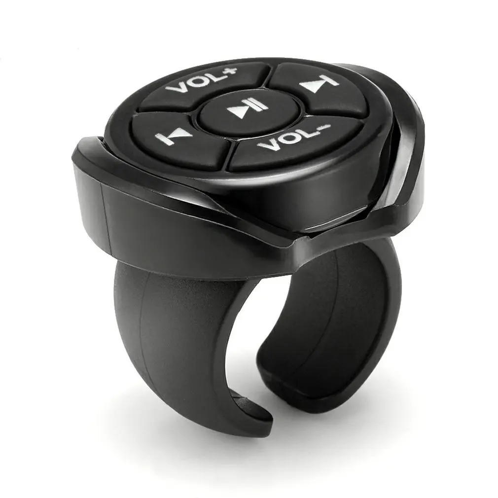 Kabellose Bluetooth-Fernbedienung Medientaste Multimedia-Lenkrad-Musikplayer für Android iOS Smartphone Auto-Kit – Detail 10