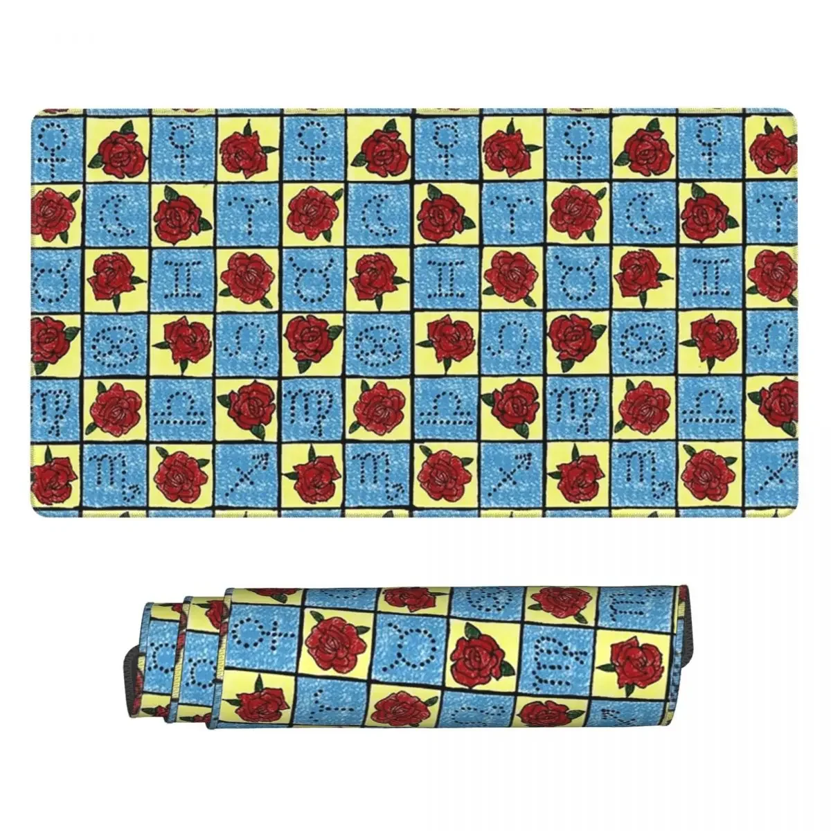Large Mouse Pad  Of Swords Tarot Blanket By Tarotista Gamer PC Laptop Mats Keyboard Carpet Computer Gaming Accessories Desk Mat