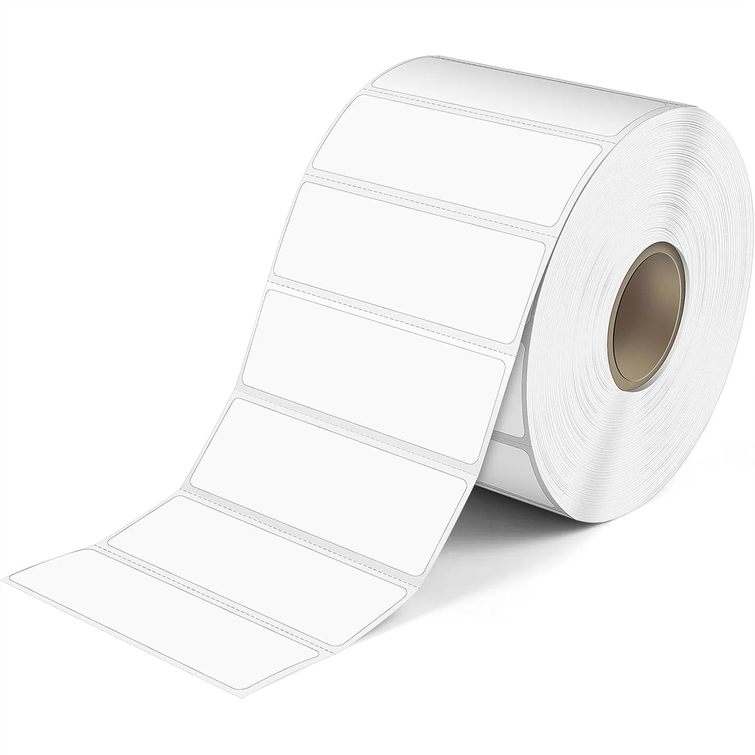 

2.25x0.75 Direct Thermal Labels, Permanent Adhesive for Address Barcode, Compatible with Rollo Zebra Printers, 1 Roll 1700