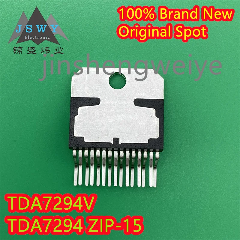 Hot selling IC TDA7294 TDA7294V 100% brand new original audio amplifier chip ZIP15 5PCS free shipping Electronics