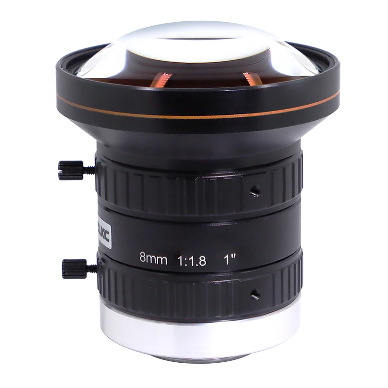 ZLKC HD FA 12MP Lens C Mount 8mm F1.8 Machine Vision Fixed Focal Lenth Industrial Camera Manual Iris for Positioning measuring