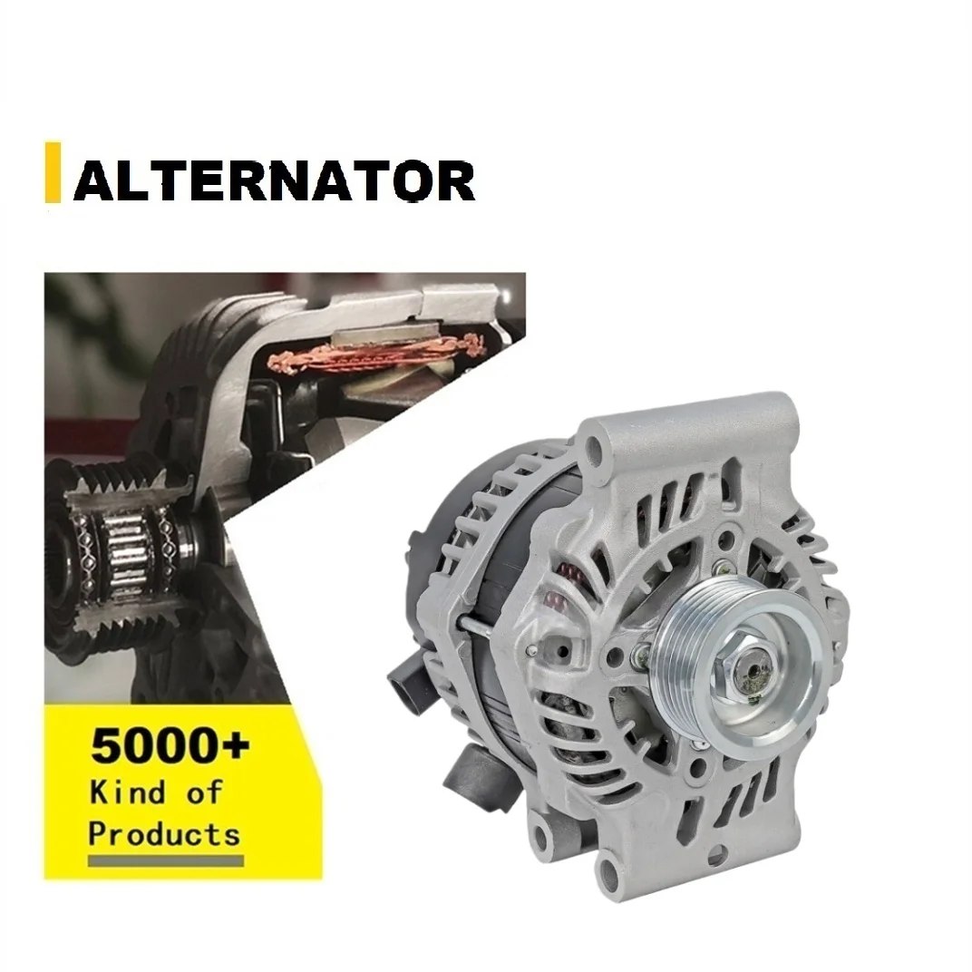 SEALIN Auto Car Engine Alternator Motor Assembly for Peugeot 508 A002TV1281ZD A2TV1281ZD 9829394380 ALM3264BS 12V 180A
