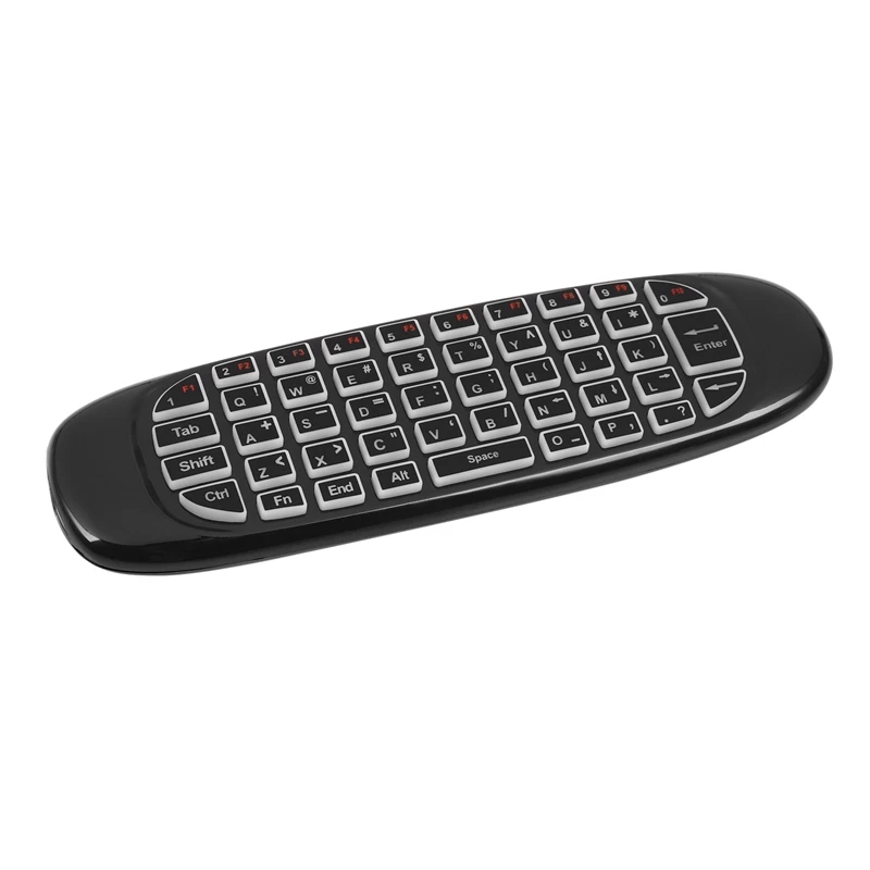 New-2.4G RF Fernbedienung Air Mouse Drahtlose Tastatur Stimme Hintergrundbeleuchtung C120 Für Android Smart TV Box