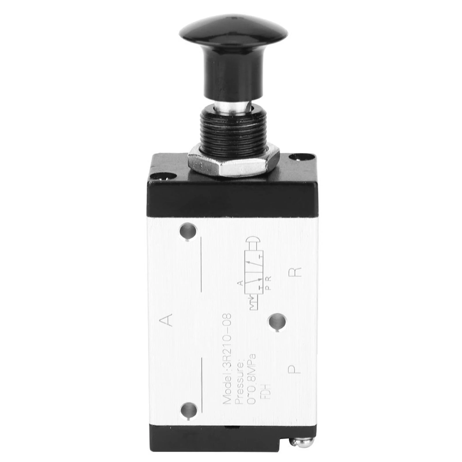 3R210‑08 2 Position 3 Way Pneumatic Air Hand Lever Operated Solenoid Valve