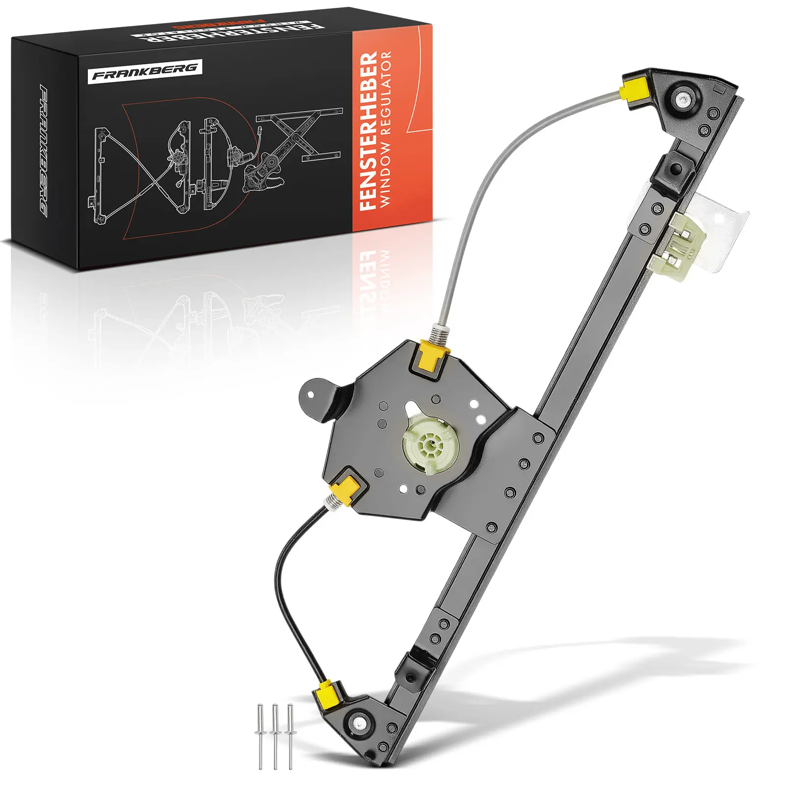 Frankberg 1x Elektrische Raammechanisme Rechtsachter voor Citroën C4 Grand Picasso I UA 1.6L 1.8L 2.0L 2006-2013 9224 C5