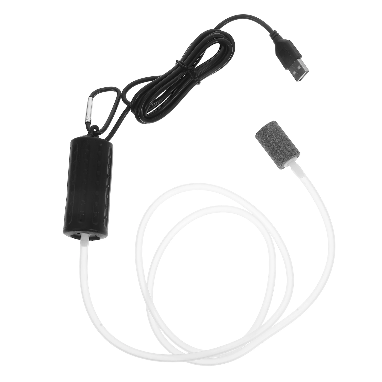 

Multi-Level Muffler Low Noise USB Oxygen Air Bubbler for Fish Tank Aquarium Aerator Cylinder Stones Chargeable Support Home