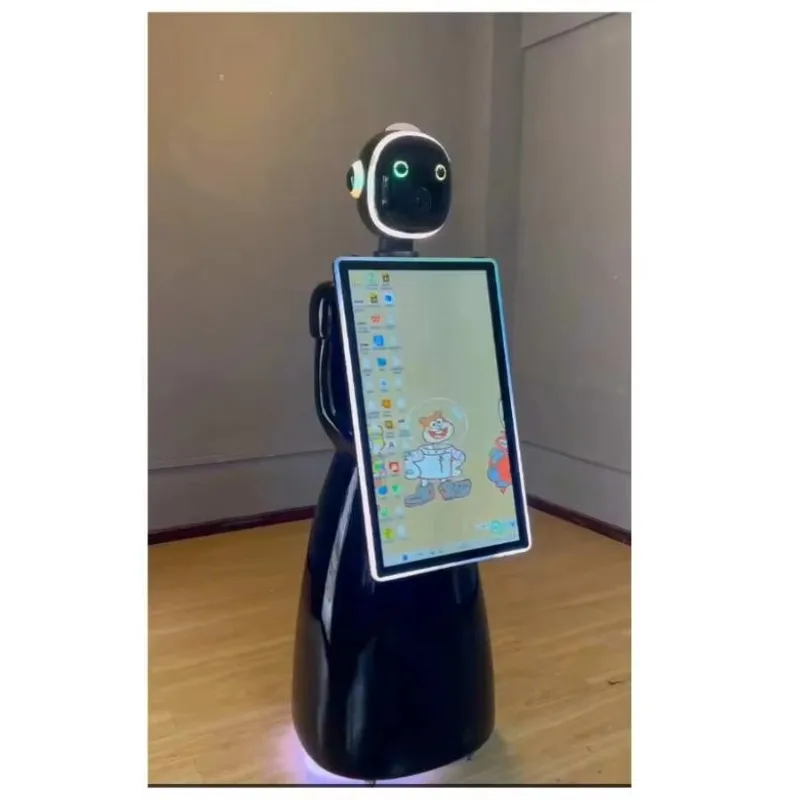 

32-inch Robot Photo Booth with AI-generated Custom Looks for Individuals or Groups