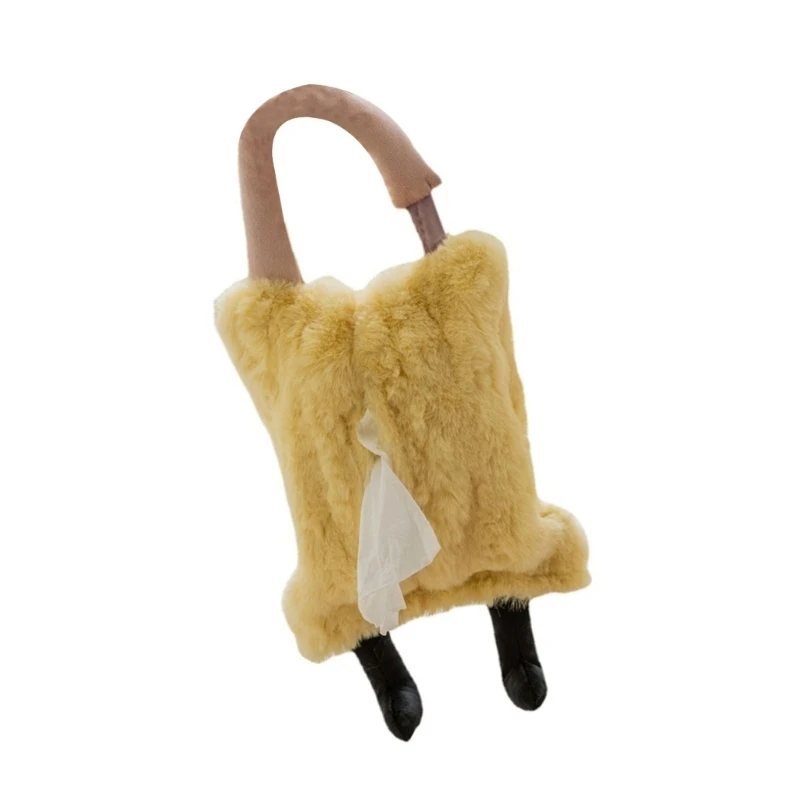Organisateurs mouchoirs élégants en polyester, pratiques pour porte-clés fixation à main