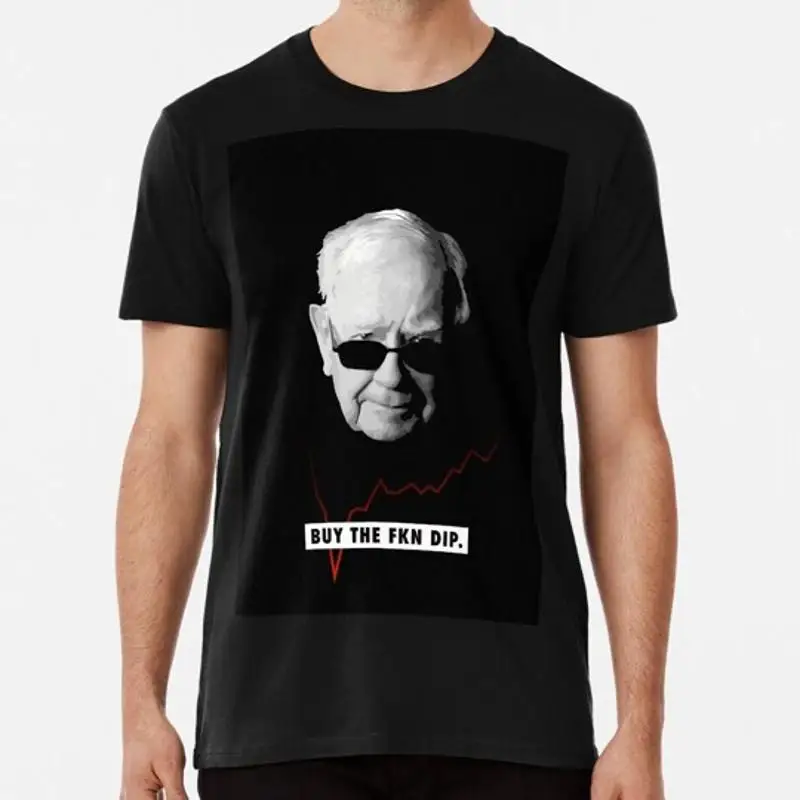 

Футболка Warren Buffet Buy the Fkn Dip от S до 5XL, сделанная в США
