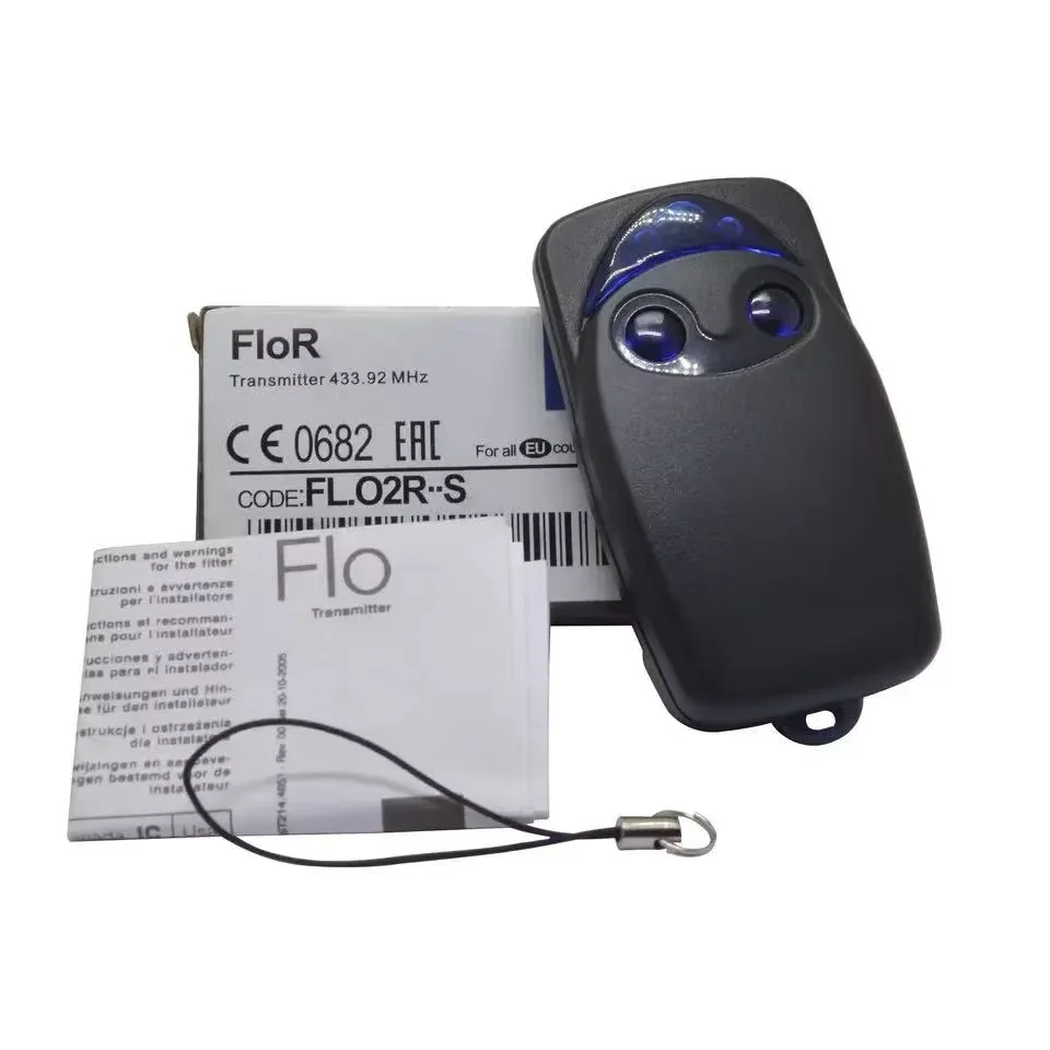 جهاز تحكم عن بعد لطيف FLORS 433 ميجا هرتز FLO2RS FLO4RS FLOR-S FLO2R-S FLO4R-S 433.92 ميجا هرتز رمز المتداول باب المرآب التحكم عن بعد
