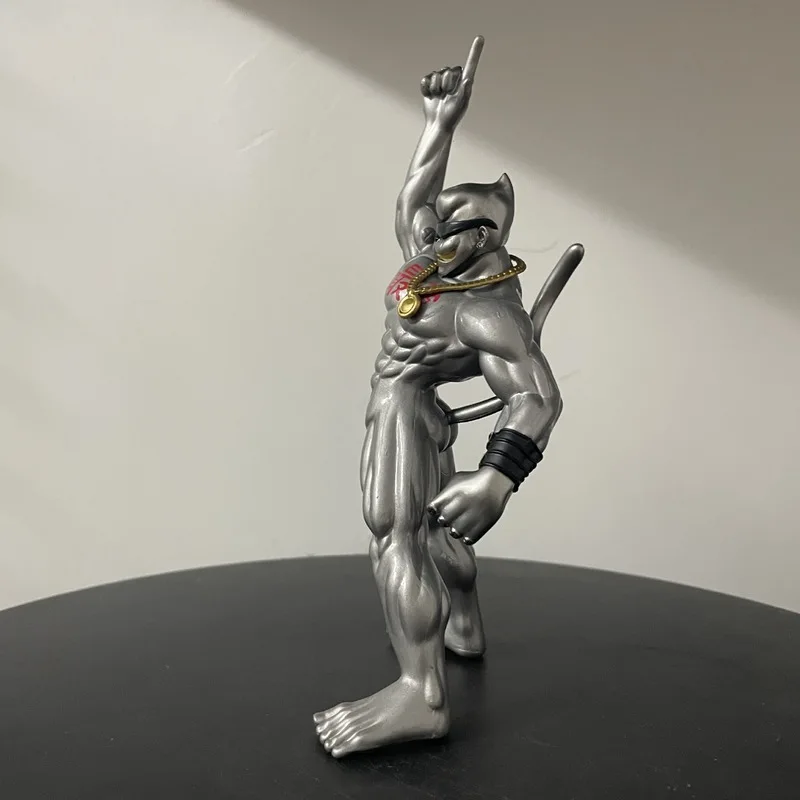 Serie di mostri digitali Gk Metal Etemon Cartoon Statue Modello in PVC Ornamenti per il desktop Collezione di modelli Giocattoli e regali per bambini