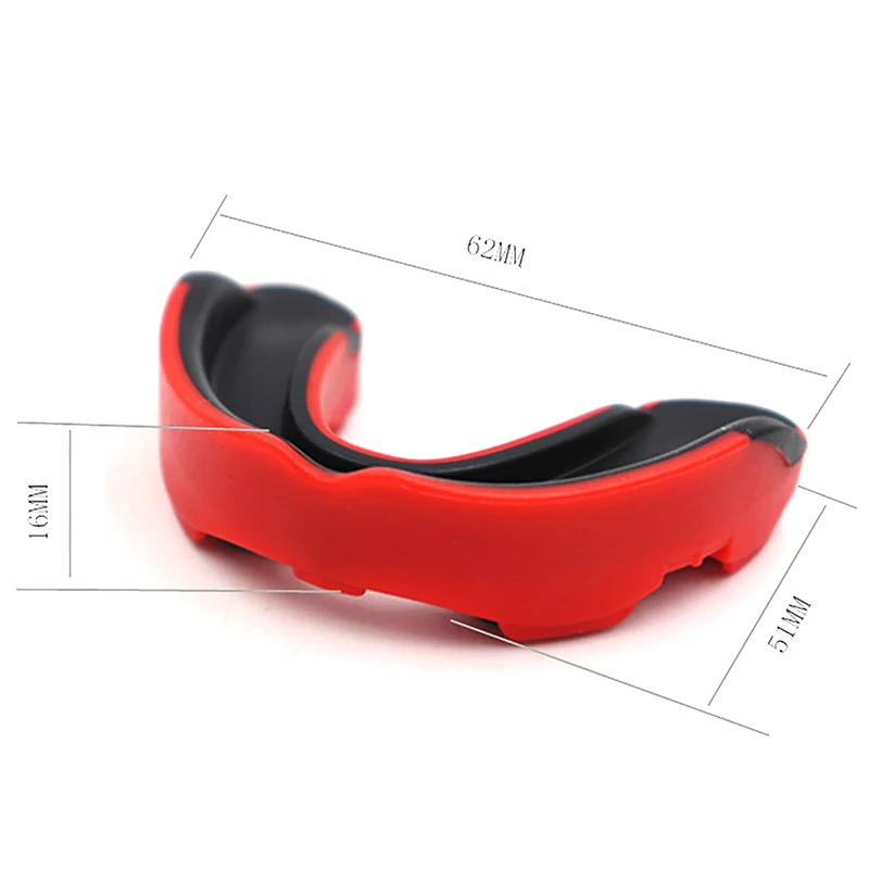 2023 New Professional Muay Thai tooth protection EVA Boxing Mouthguard Sports Teeth Braces Box Taekwondo Sanda Rugby Mouth Guard