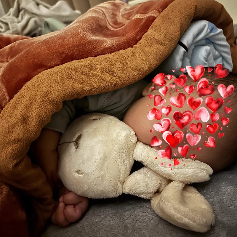 لطيف طويل الأذن الأرنب أفخم دمية الكرتون الحيوانات المحشوة أرنب الدب لينة الطفل مرافقة وسادة نوم فتاة مهدئا اللعب هدية #3