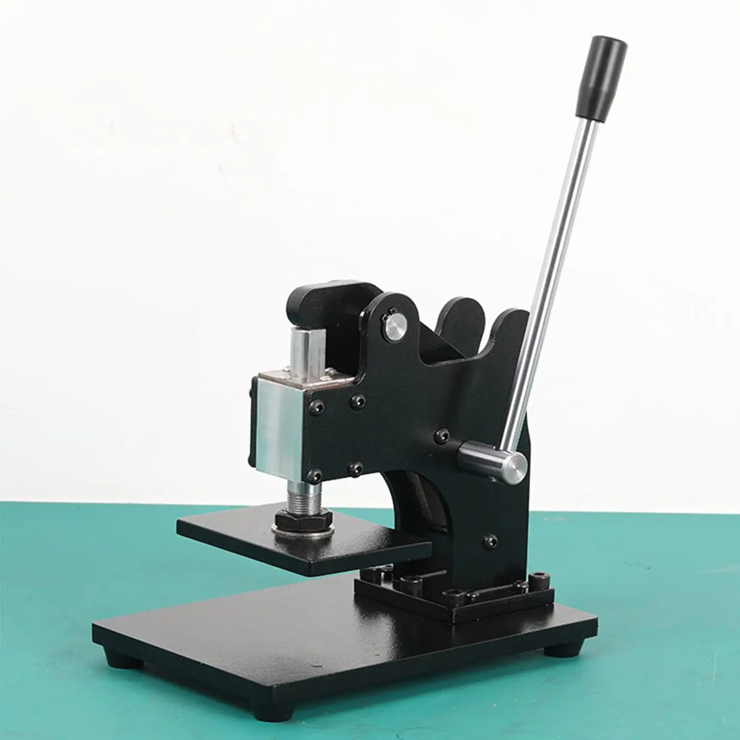 Manual Die Cutting Machine, Hand Press Stamping Tool for Leather Fabric Paper Craft Cutting Punching DIY Leathercraft