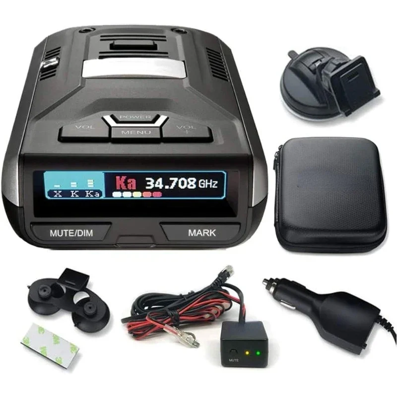 

Dsp Extremely Long-Range Radar Detector/Laser Detector & RDA-HDWKT Radar Detector Smart Hardwire Kit