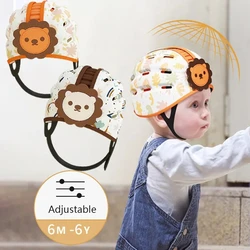 360-Degree Protection Baby Anti Fall Helmet Adjustable Toddler Head Protector Soft Head Security Protection Hats For Learn Walk