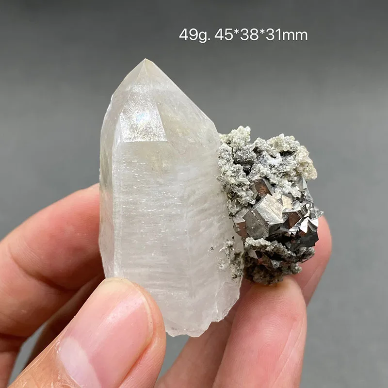 100% Natural China Hunan Yaogangxian Arsenopyrite Crystal Rough Stone Quartz Mineral Healing Crystal