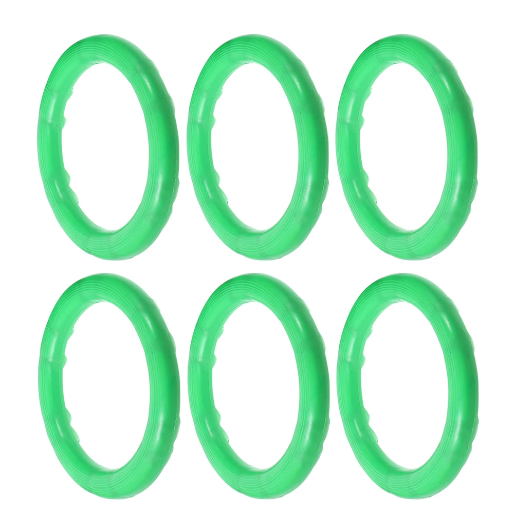 

6pcs Watermelon Anti-Roll Display Holder Non-Slip Fruit Stand Ring Melon Storage Rack 15Cm Universal Plastic