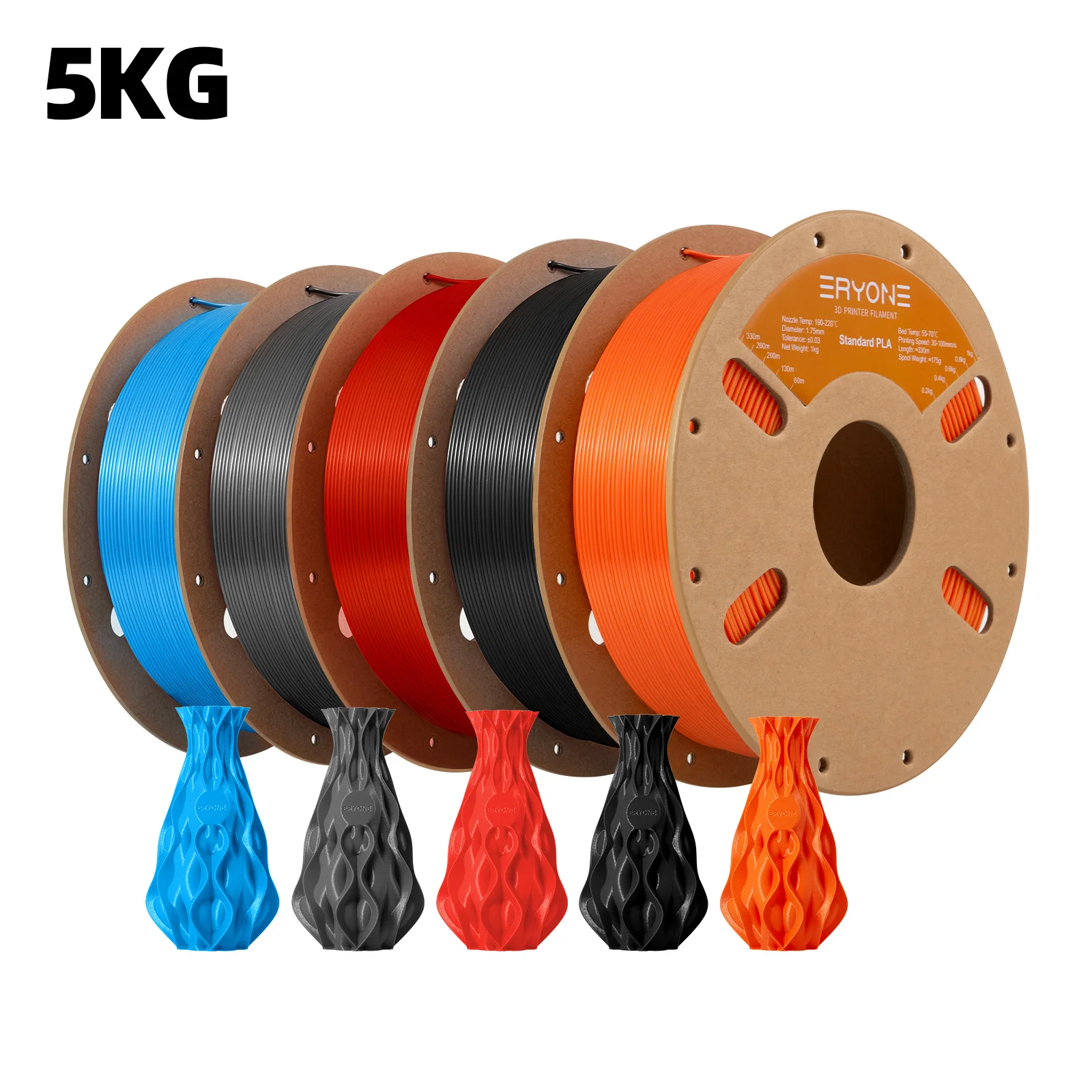 ERYONE PLA Multicolor 5 and 10 packs (5-10kg).