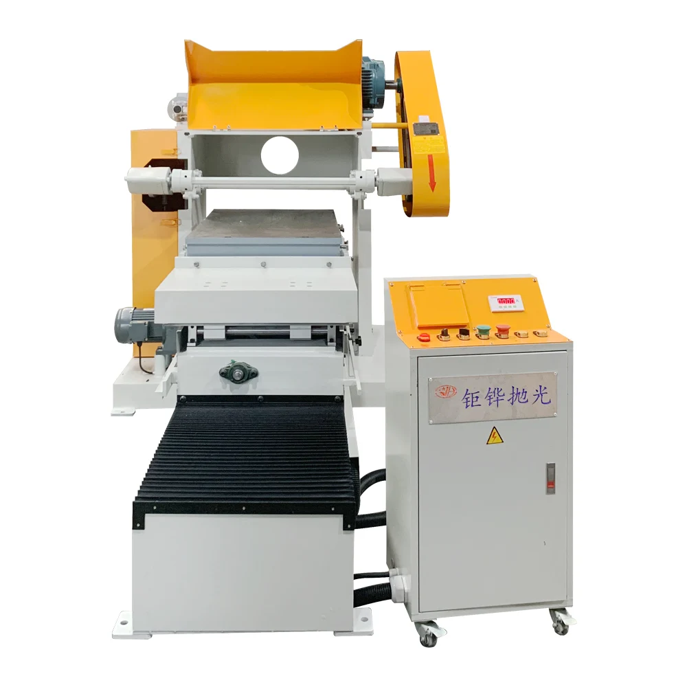 Automatic Stainless Steel Polishing Machine Surface Sheet Metal Grinding Buffing Machine for Metal