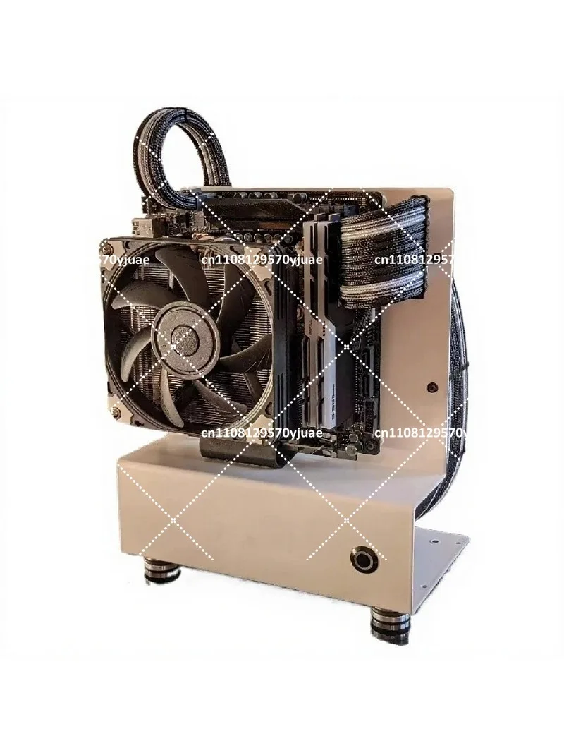 Portable Mini Open Chassis Host Simple Stylish Compact Computer Case