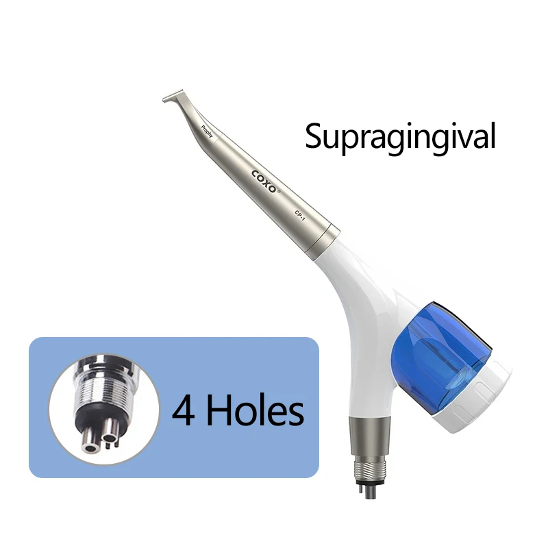 COXO CP-1 Dental Air Polisher Supragingival and Subgingival 2IN1 Sandblasting Machine Teeth Cleaning and Whitening Polisher image 3