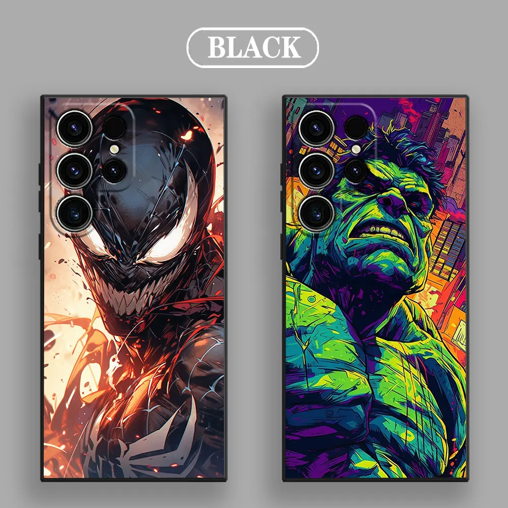 Marvel Avengers Cool Phone Case, Capa de Silicone para Samsung Galaxy S24 Ultra, S23, S21, S20 FE, S22 9, S24 Plus, Nota 20, Ultra 10