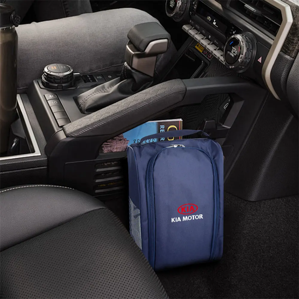 1 Stück Auto-Logo Sneaker-Aufbewahrungstasche Reise-Schuh-Aufbewahrungstool Autozubehör für KIA Rio Ceed Sportage Cerato Soul Sorento – Detail 11