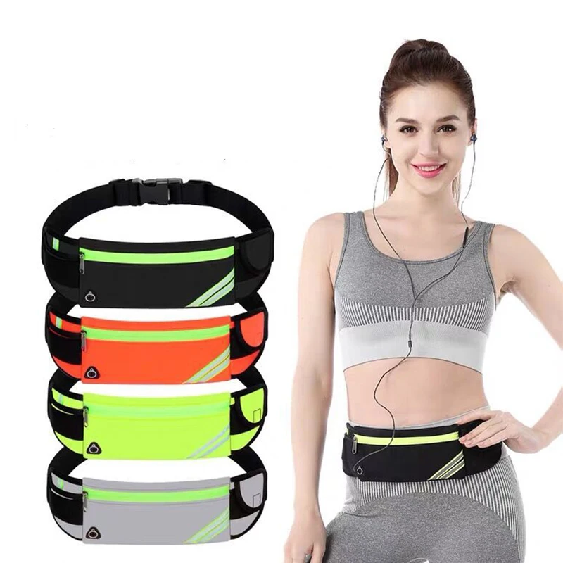 Running Belt Fanny Pack,Waist Pack Bag for Hiking Cycling Workout, Pocket Belt,Travelling Money Phone Holder for Running Fishing