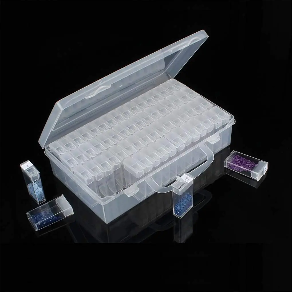 5D, DIY Art Storage Container, Nnail Jewelry Accessory Packaging Box, Diamond Painting Storage Box, Mosaic Packaging Box