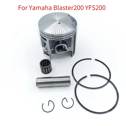 Imagen 1 del producto Kit de anillos de pistón para Yamaha Blaster200 YFS200 1988-2006 YFS 200 Blaster, tamaño del orificio de motocicleta 66mm, piezas de motor de motocicleta